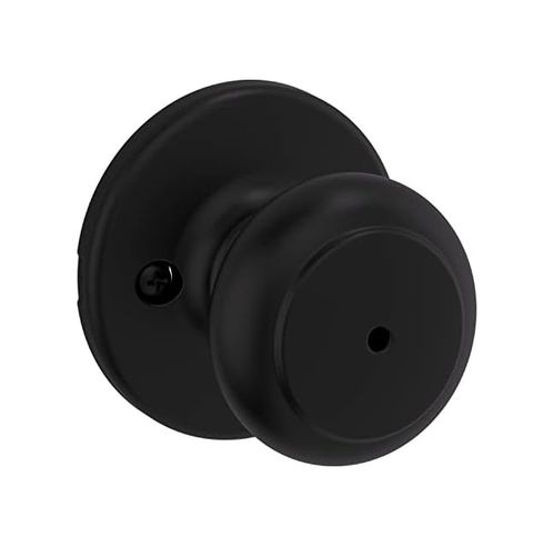 Diğer 57858324454181199283959 Koyu İç Gizlilik Kapı Tokmağı, Kilitli Kapı Kolu, Banyo Ve Yatak Odası İçin Kapı Kolu, Mat Siyah Anahtarsız Dönüş Kilidi Kapı Tokmağı A.ağaç