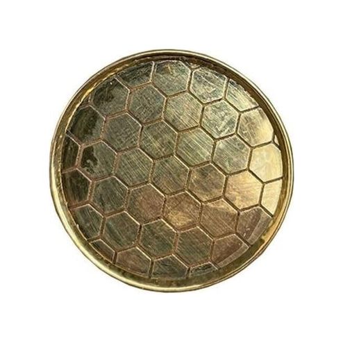 Diğer 57858324454213699283959 Çap 40Mm Sarı Düğme Kulp/doğal Taş A.ağaç