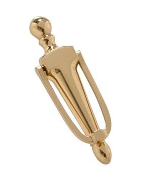 Diğer 57858324454262199283959 Bu Grup 852394 6 1/5,1 Cm Kapı Tokmağı Masif Pirinç Parlak Pirinç Finish Tekli Paket 0