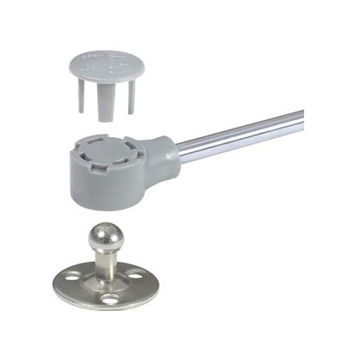 Diğer 57858324454298199283959 Std 2 Adet Dolap Kapak Gazlı Amortisörü Pistonu Mutfak Dolabı Kapağı Hidroliği 120N 27Cm 2, 120N Ahşap