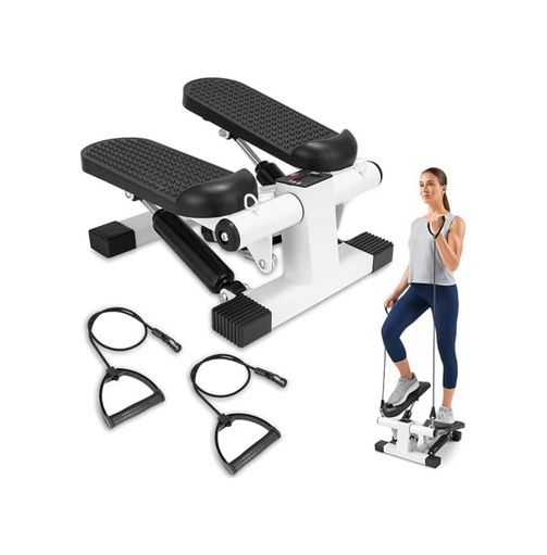Diğer 57858324454595699283959 Evde Egzersiz İçin Mini, Lcd Ekran Ve Direnç Bantları İle Taşınabilir Merdiven, 117Kg Ağırlık Kapasitesi, Tüm Vücut Egzersizi İçin Twist Adım Ly5001 Ly5001 - Siyah/beyaz Açık Mavi