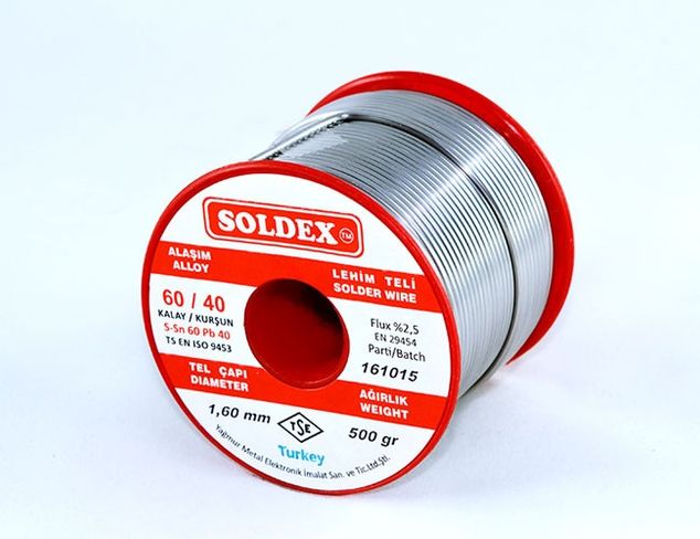 Diğer 58831906 60-40 Lehim Teli 500 Gr 3 Mm - Sn:60 / Pb:40