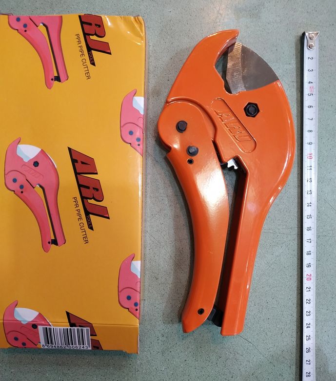 Diğer 7100186 Pprc Plastik Boru Kesme Makası Arj Pprc Makası Profesyonel 40Mm