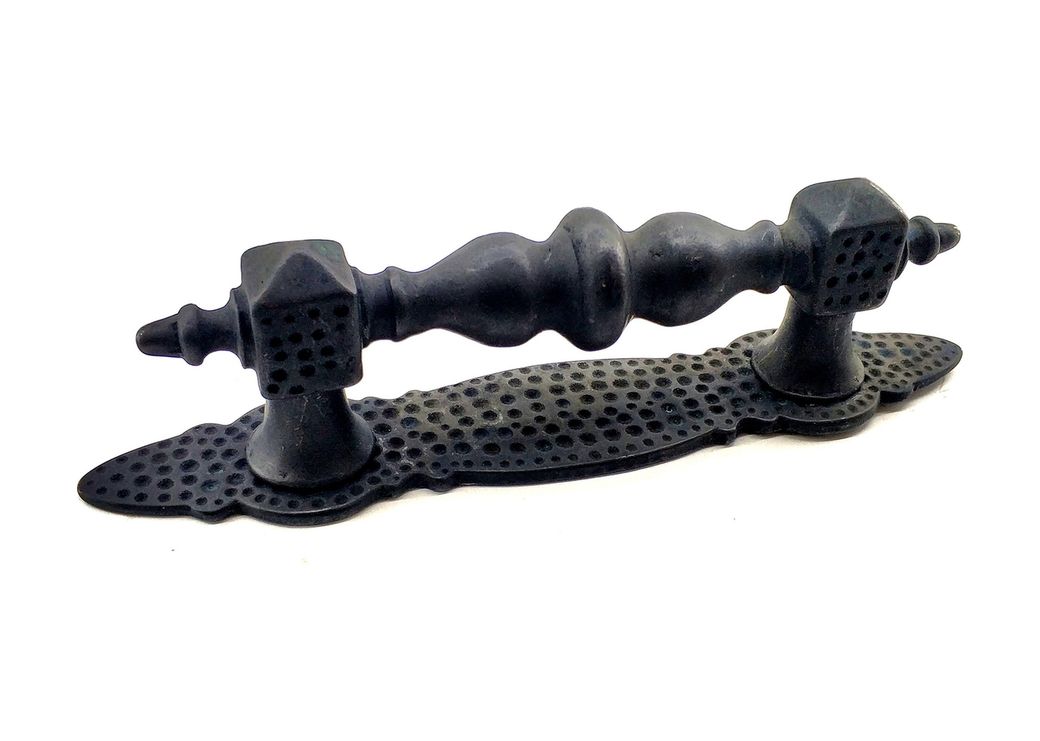 Diğer 76831907 Antika Tarz Dekoratif Pirinç Ağır Kapı Çekme Kolu - Küçük, 215X40 Mm, Oksit