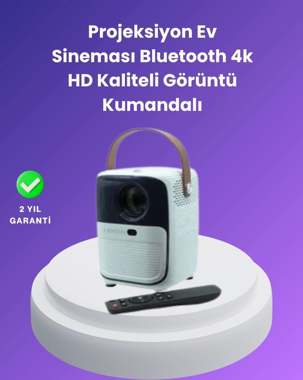 Diğer 96236288 Çoklu Giriş Destekli Projektör Hdmı, Usb Ve Kulaklık Bağlantı Seçenekleriyle Geniş Uyumluluk