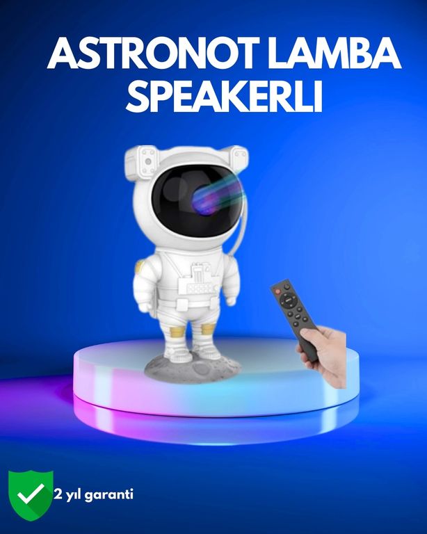 Diğer 96251433 Ayarlanabilir Parlaklık Ve Zamanlayıcı Modlu Astronot Lamba