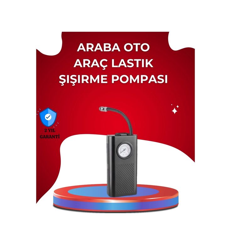 Diğer 96445147 Usb Şarjlı Kompakt Elektrikli Hava Kompresörü 3000 Mah