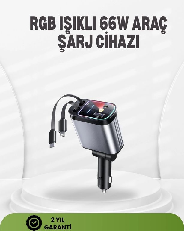 Diğer 96854262 Ford, Opel, Volvo, Skoda Araçlar İçin 66W Çoklu Hızlı Şarj Cihazı