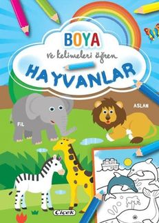 Diğer Boya Ve Kelimeleri Öğren - Hayvanlar - Huvj-761730