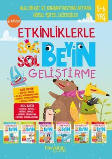 Diğer Etkinliklerle Sağ Beyin Sol Beyin Geliştirme 5-6 Yaş 6 Takım - Huvj-760946