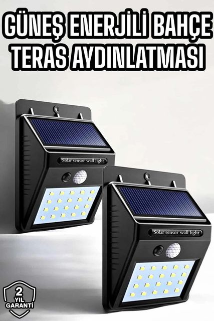 Diğer MEYTDUCZSENSÖRLÜLAMBA3-BLMY Mey İthalat Solar Güneş Enerji Panelli Sensörlü Lamba Enerji Tasarruflu 71111361