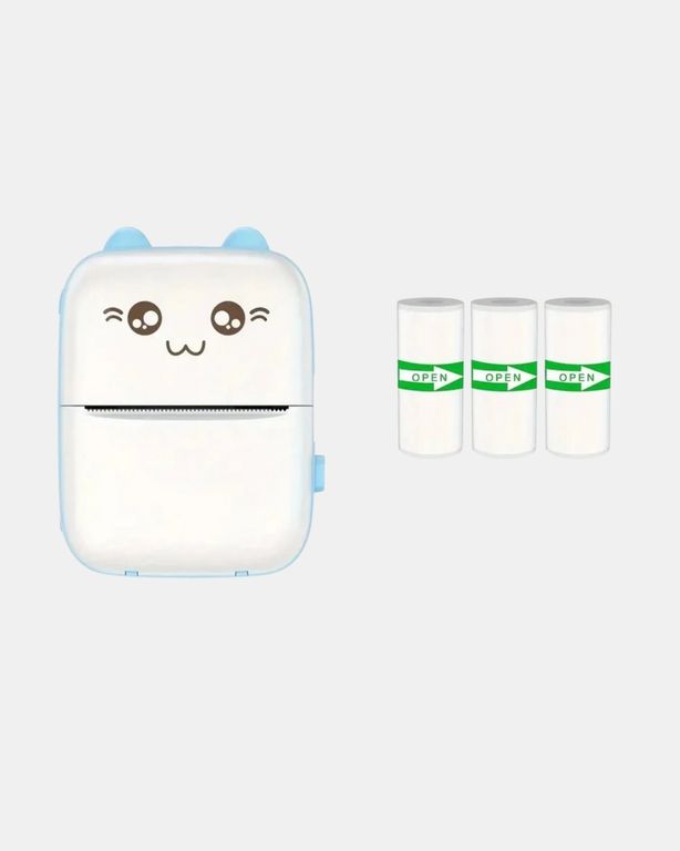 Diğer MEYTDUCZZPRİNTERYAZICI-1-BLMY Mey İthalat Kablosuz Mini Cep Yazıcısı Bluetooth Destekli 1200Mah Bataryalı