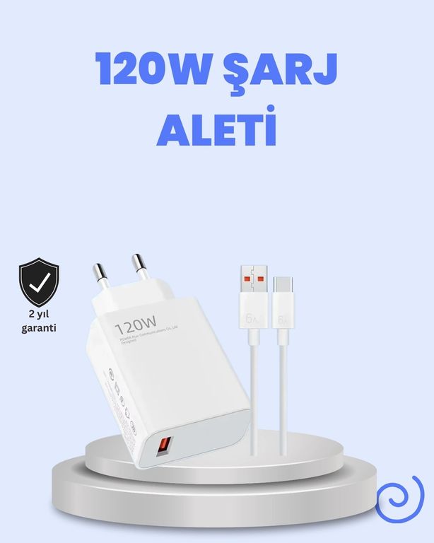 Diğer MEYTDUCZZZ120WŞARJALETİ-9-BLMY Mey İthalat 120 Watt Turbo Şarj Cihazı Xiaomi Redmi Note 10 11 12 Uyumlu