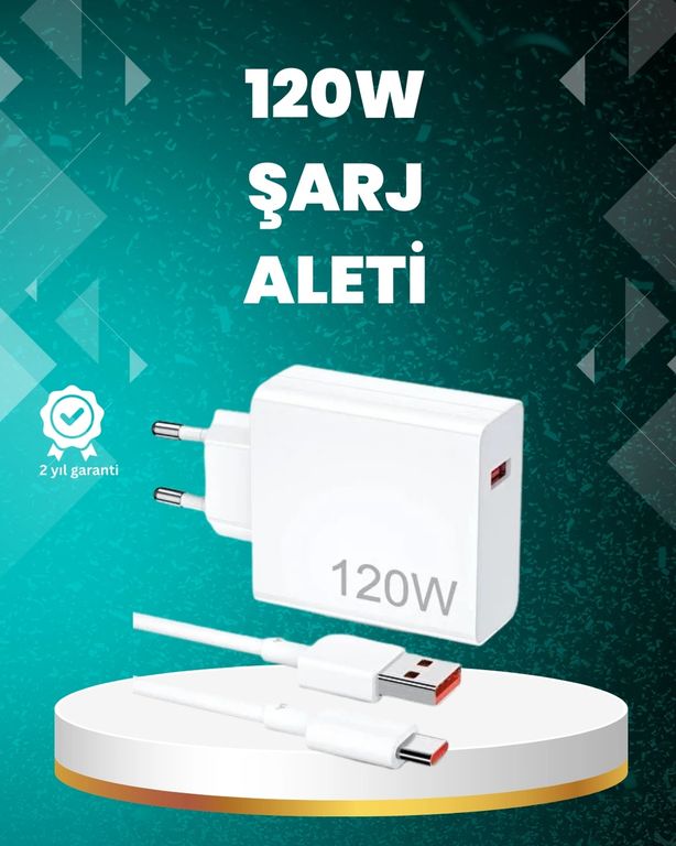 Diğer MEYTDUCZZZ120WŞARJALETİİ-3-BLMY Mey İthalat 120 Watt Güçlü Hızlı Şarj Adaptörü Huawei P30 P40 Mate 20 Pro Uyumlu