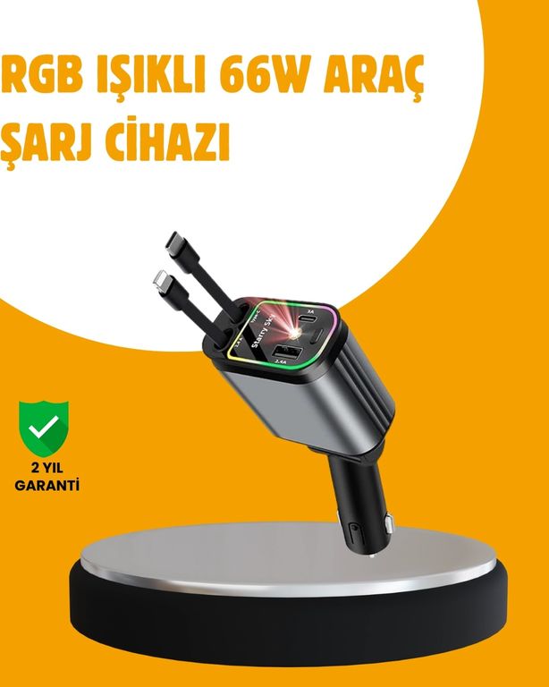 Diğer MEYTDUCZZZ4LÜARAÇSETİ-4-BLMY Mey İthalat Kia, Seat, Mazda, Mitsubishi Araçlar İçin Çok Fonksiyonlu Araç Şarj Adaptörü