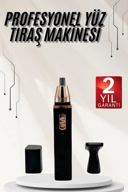 Diğer MEYTDUCZZZRD3138TIRAŞŞMMMMM1-BLMY Mey İthalat Kulak Burun Tıraş Makinesi Taşınabilir Şarjlı 3 Başlıklı Uzun Ömürlü Çok Renkli