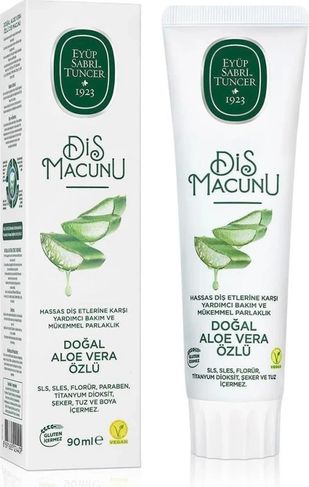 Diğer MEYXT356304-00011_R2149-BLMY Mey İthalat Doğal Diş Macunu 90 Gr Aloe Vera