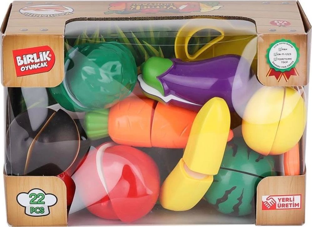 Diğer MEYXTB03.URT0072AB-BLMY Mey İthalat Urt007-Kutu-2Ab 22 Pcs Kesilebilien Sebze Meyveler