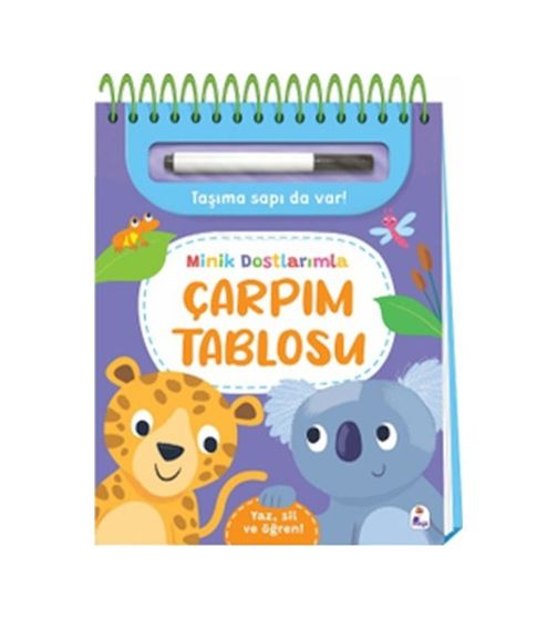 Diğer Minik Dostlarımla Çarpım Tablosu Yaz, Sil Ve Öğren - Huvj-759485