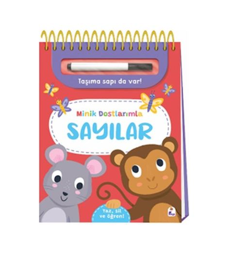 Diğer Minik Dostlarımla Sayılar Yaz, Sil Ve Öğren - Huvj-759487