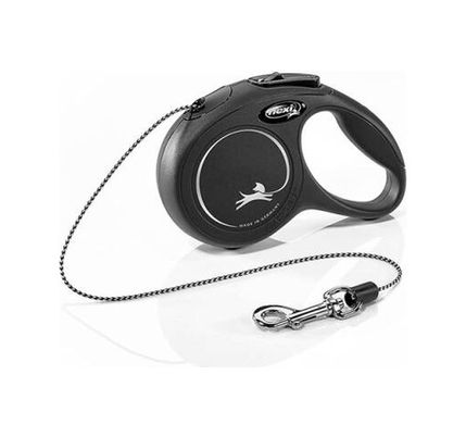 Diğer MMDP000438-BLNC New Classic Otomatik İp Köpek Gezdirme Tasması Xsmall 3 Mt Siyah Çok Renkli