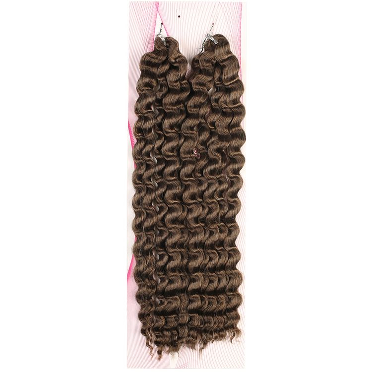 Diğer Nice Bulk Afro Su Dalgası / Koyu Kumral - Huvj-739937 Karışık - Çok Renkli