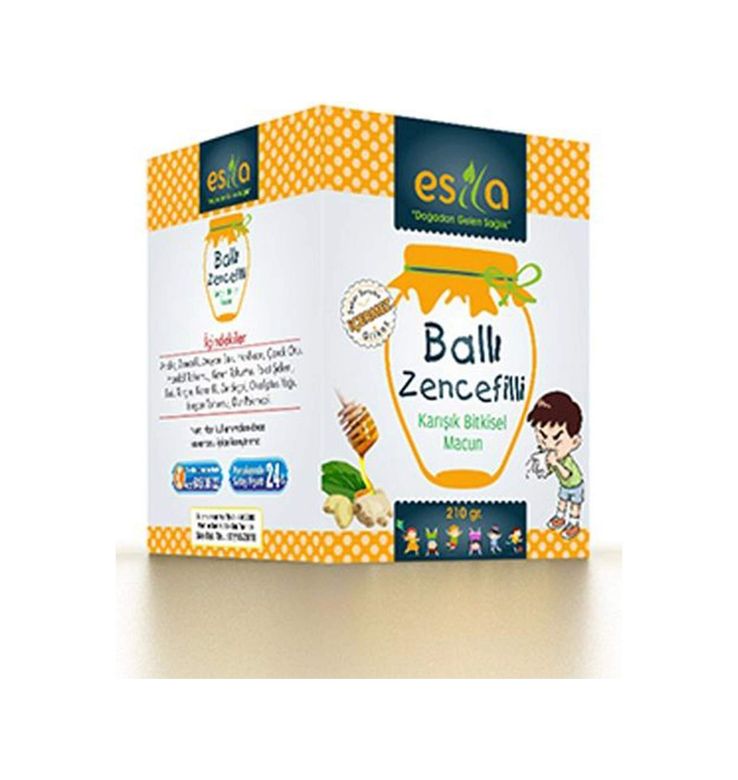 Diğer RT-RYB-ESL1028 Ballı Zencefilli Çocuk Macunu 210 Gr.- Özel