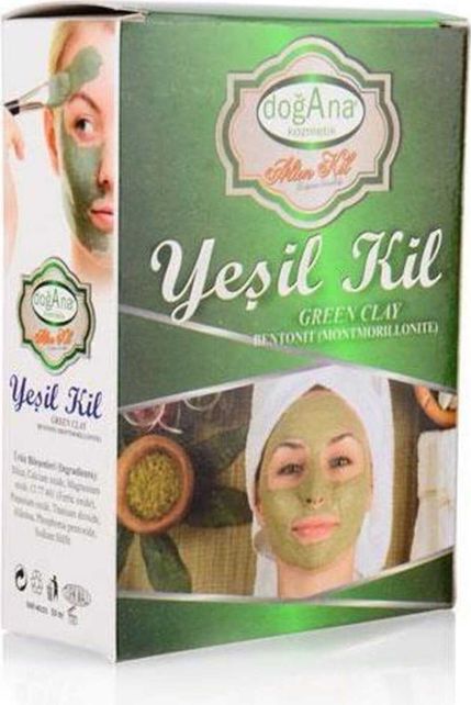 Diğer RT-RYL-BTKYSLKL Yeşil Kil Öğütülmüş Doğal Saf Naturel 250 Gr