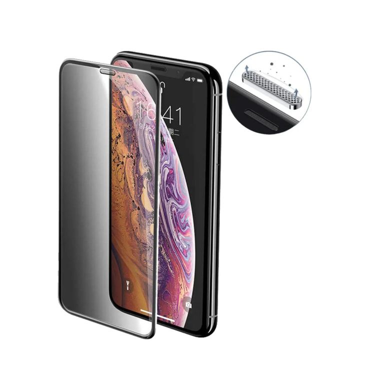 Diğer RT-RYL-BWKRY2004 Apple Uyumlu Iphone 11 Pro Max  9D Tam Kaplayan Parmak Izi Bırakmayan Ekran Koruyucu Film