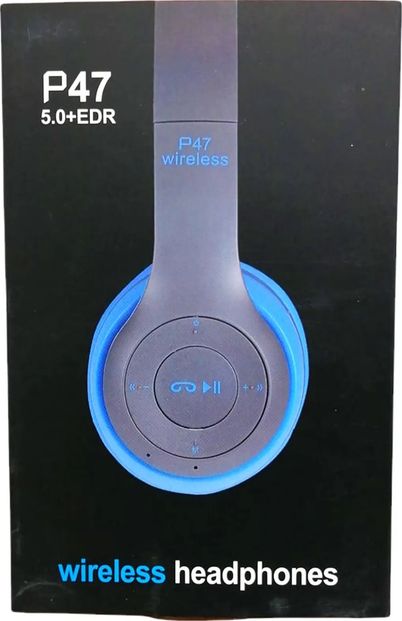 Diğer RT-RYL-H-82274 Kablosuz Bluetooth Kulaklık P47 And Tc-4700 003692C Altın - Siyah