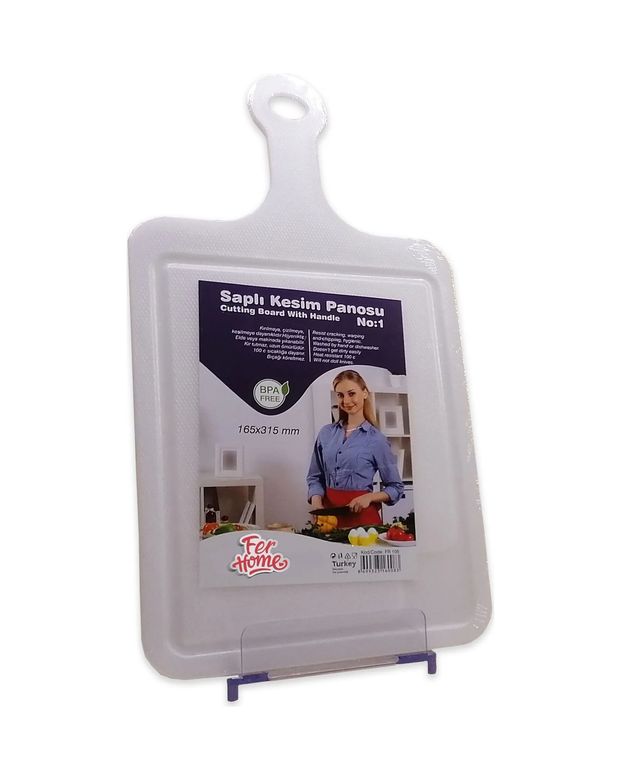 Diğer RT-RYL-NEW29707 Kesme Tahtası Kaydırmaz Plastik Kesme Sunum Tahtası Pratik Kesim Panosu 165X315 Mm Royaleks-Fr-105 Antrasit