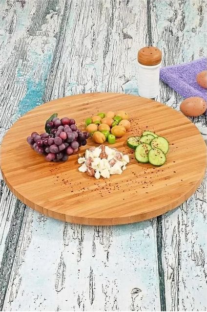 Diğer RT-RYL-NEW31064 34 Cm Dönerli Pizza Tahtası Royaleks-Dpt34 Antrasit