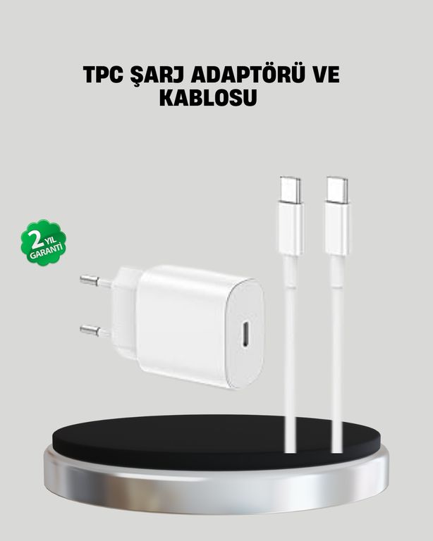 Diğer TRİTHLTUCZ25WİPHONEŞARJ-4-BLNCCC İos Uyumlu 20W Usb-C Hızlı Şarj Cihazı Telefon Ve Tablet İçin