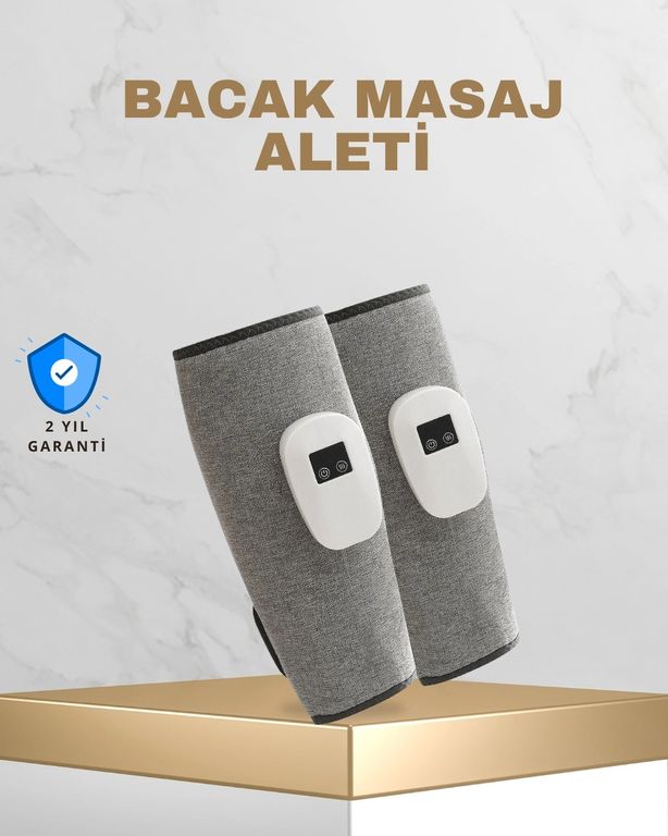 Diğer TRİTHLTUCZZZBİLEKMASAJALETİ-4-BLNCCC Taşınabilir Şarjlı Baldır Masaj Aleti - 3 Kademeli Isı Ve Basınç Ayarı, Titreşim Fonksiyonlu Çok Renkli