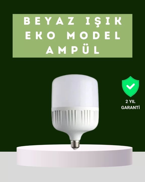Diğer TRİTHLTUCZZZDL030ŞARJLILAMBA-BLNCCC Şarjlı Led Torch Ampul 30 Watt Beyaz Işık Enerji Tasarruflu Çok Renkli