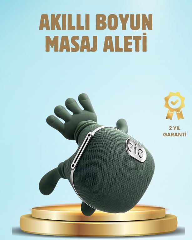 Diğer TRİTHLTUCZZZFH670MASAJ-BLNCCC Isıtmalı Boyun Ve Omuz Masaj Aleti Kablosuz Rahatlatıcı Çok Renkli