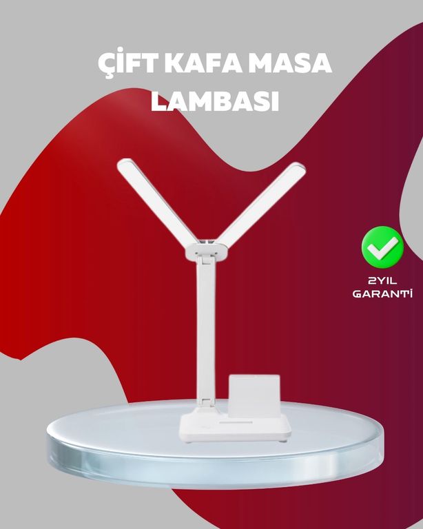 Diğer TRİTHLTUCZZZTD003-BLNCCC Kısılabilir Led Masa Lambası Kalemlik, Telefon Standı Ve Okuma Işığı Bir Arada Çok Renkli