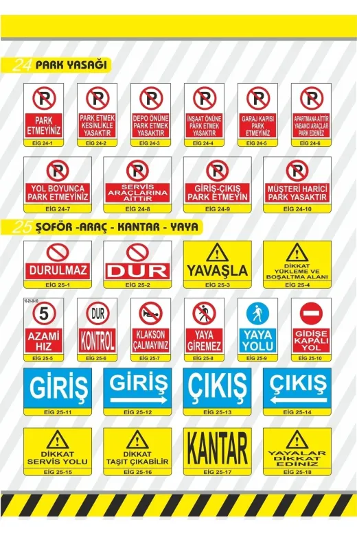 digivom TYC7E7O6YN169019828197372 İş Güvenliği Ve İkaz Levhaları 2