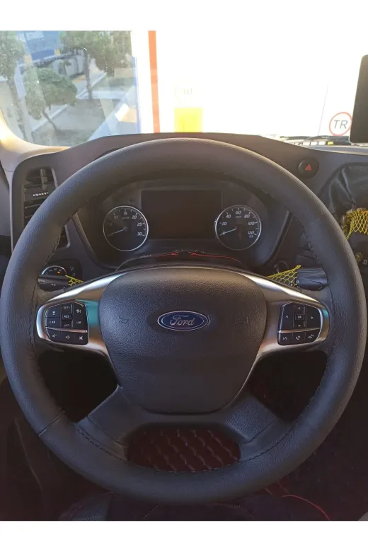 DİKİŞLİ DİREKSİYON KILIFI SİYAH SİYAH DİKİŞLİ F.OR.D FMAX F MAX İÇİN