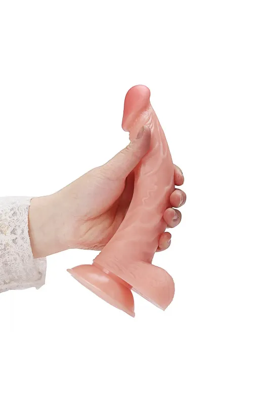 Dildo Gerçekçi Et Dokusunda Damarlı Realistik Penis 20 Cm
