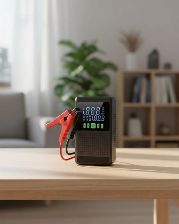 Diyar-ı Fırsat 119174546 Şarjlı Araç Akü Takviyeli Hava Pompası Powerbank Özellikli