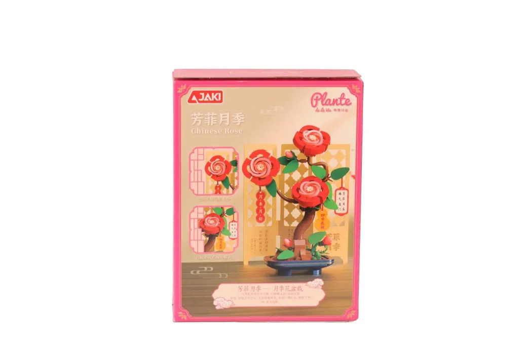 DK001 JAKİ GÜL MODELİ 262 PARÇA BLOCK OYUNCAK