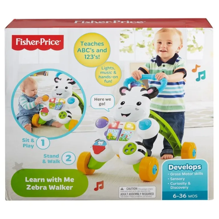 DLD80 NessiWorld® Melodili Zebra Yürüteç