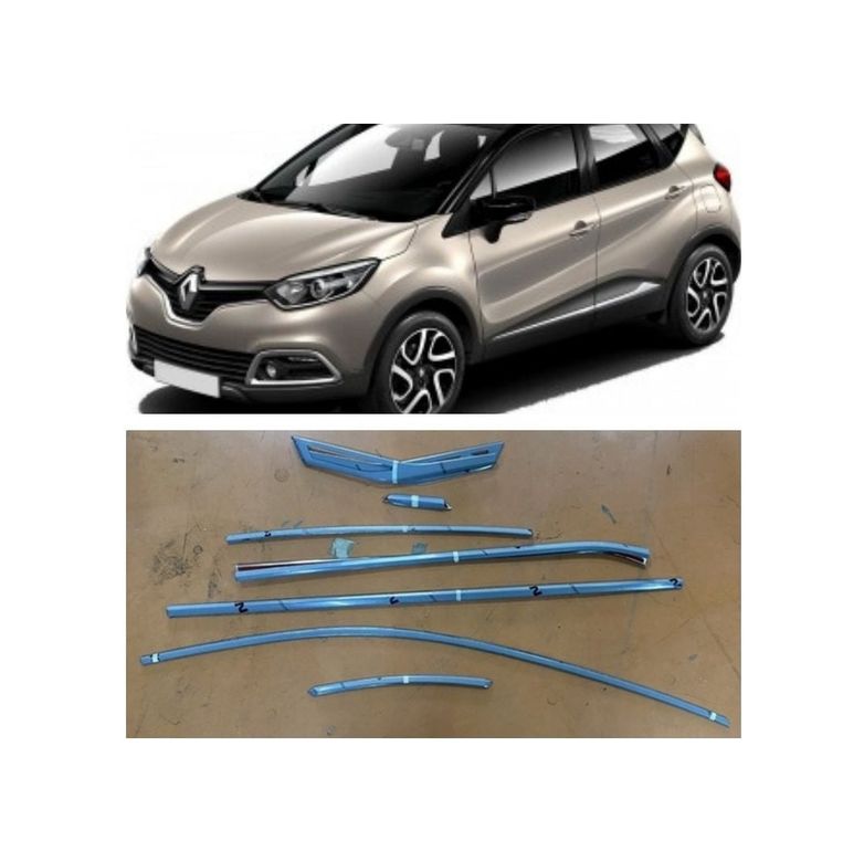 Dmb 0028636301 Renault Captur Icon Joy Ve Touch 18 Parça Cam Çerçevesi 2020+ Sonrası Uyumlu