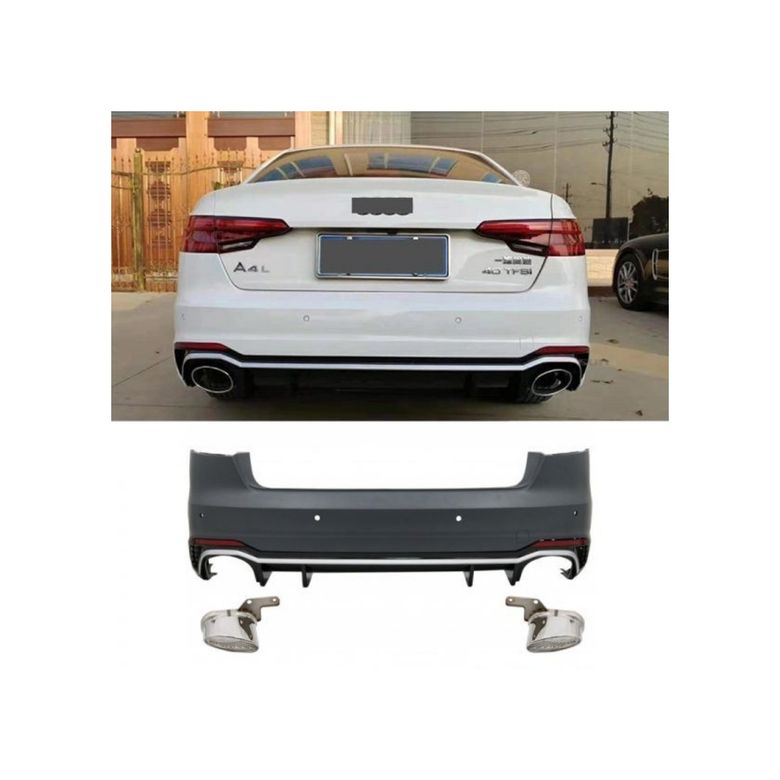 Dmb 121890545 Audi A4 Rs4 Arka Tampon Komple Set 2017-2019 Arası Uyumlu