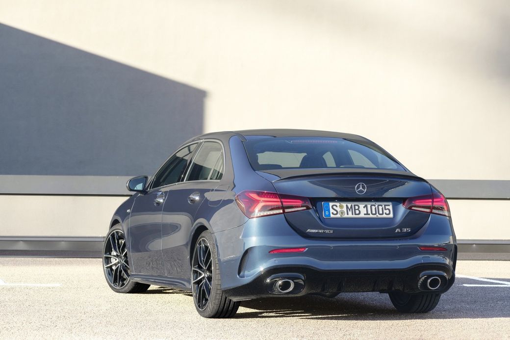 Dmb 122451527 Mercedes A Serisi W177 Sedan A35 Amg Arka Difüzör 2019-2023 Arası Uyumlu Tek Çıkış