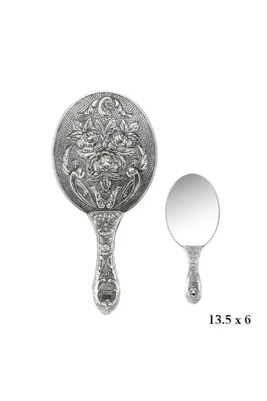 DMR Elegance DMR-GMSH-BRKD-KR2550017 Gül Motifli El Aynası