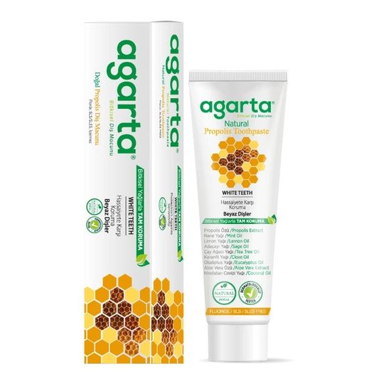 Doğal Diş Macunu 100ML Propolisli (4 Lü Set)