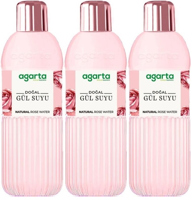 Doğal Gül Suyu 400ML (3 Lü Set)