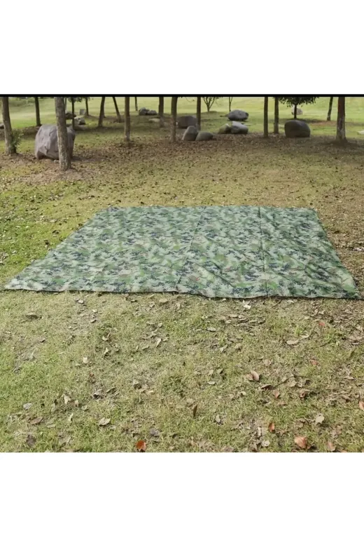 DOĞA KAMP MALZEMELERİ kamuflaj gölgelik 1 Gölgelik Çadır Aksesuarı 3X 1.5 Metre